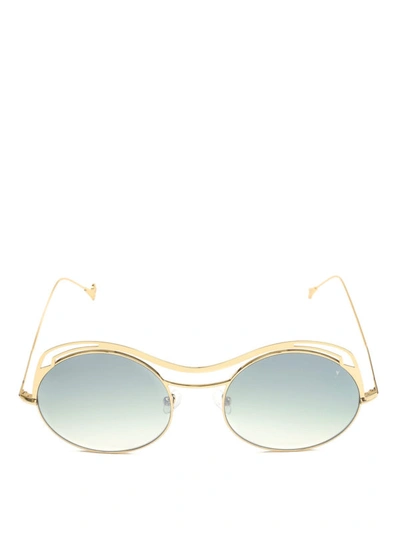 Shop Eyepetizer Sofia Ultralight Gold Metal Frame Sunglasses