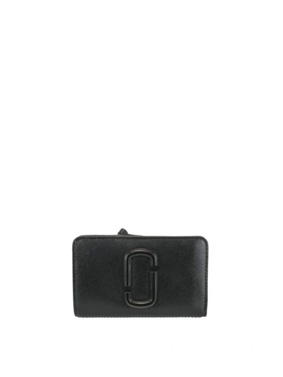 Marc Jacobs Snapshot Dtm Compact Wallet in Black