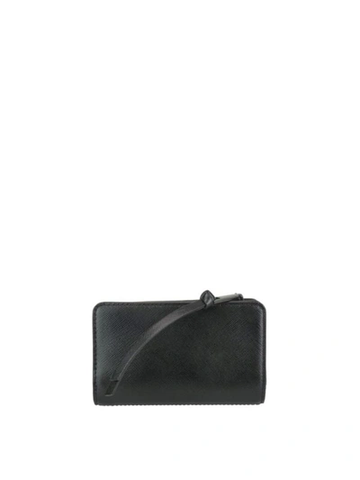 Shop Marc Jacobs Snapshot Dtm Compact Wallet In Black