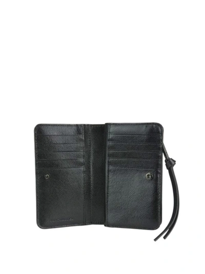 Marc Jacobs Snapshot DTM Mini Compact Wallet in Black Leather ref.354547 -  Joli Closet