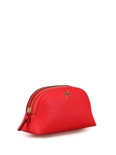 Shop Tory Burch Robinson Red Small Make Up Case