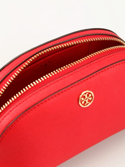 Shop Tory Burch Robinson Red Small Make Up Case