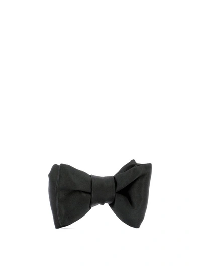 Shop Tom Ford Black Silk Bow Tie