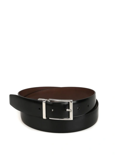 Shop Tod's Black Leather Belt