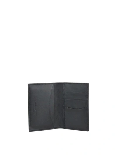 Shop Alexander Mcqueen Silver Tone Leather Wallet