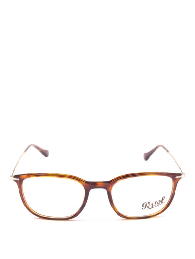 Shop Persol Reflex Edition Havana Optical Glasses In Brown