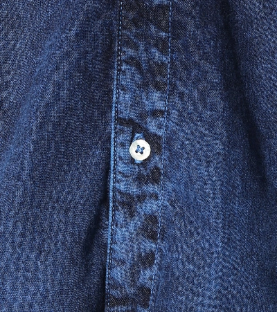 Shop Y/project Denim Shirt In Blue