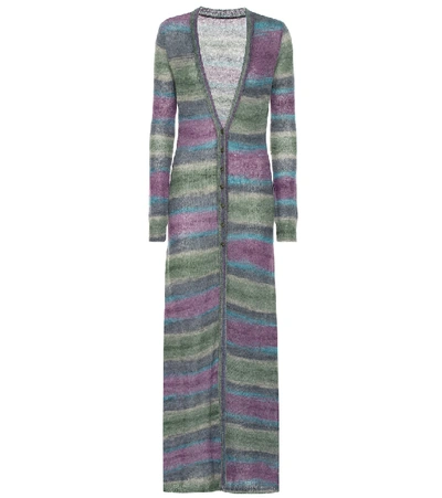 Shop Jacquemus La Robe Gilet Wool-blend Dress In Purple