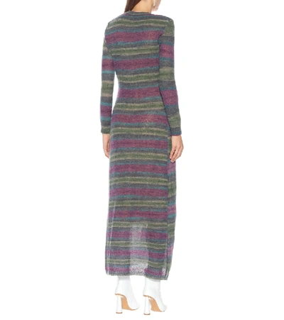 Shop Jacquemus La Robe Gilet Wool-blend Dress In Purple