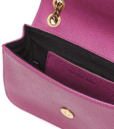 Shop See By Chloé Hopper Small Leather Crossbody Bag In Purple
