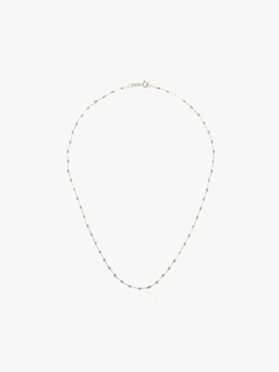 Shop Gigi Clozeau 18k Yellow Gold And Silver Tone Bead Necklace