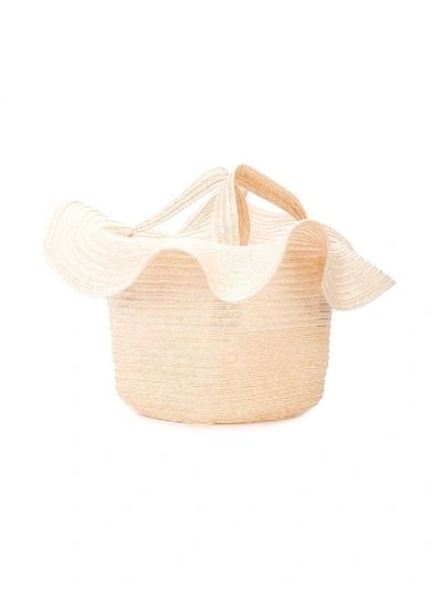 Shop Rosie Assoulin Small Straw Handbag