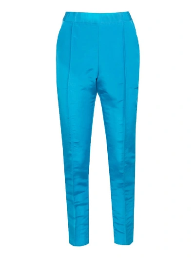 Shop Rosie Assoulin X The Webster Oboe Pant In Blue