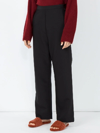 Shop Ellery Classic High-waisted Trousers In Black