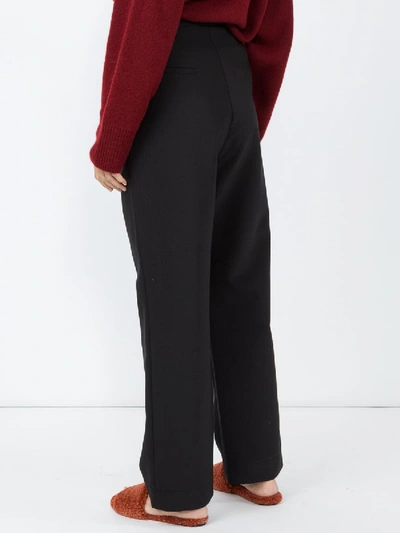 Shop Ellery Classic High-waisted Trousers In Black