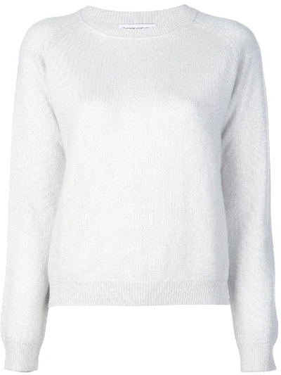 Shop Alexandra Golovanoff Moon Mila Cashmere Sweater In Grey