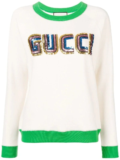 Shop Gucci Logo Sweatshirt