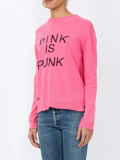 Shop Valentino Pink Is Punk Jumper