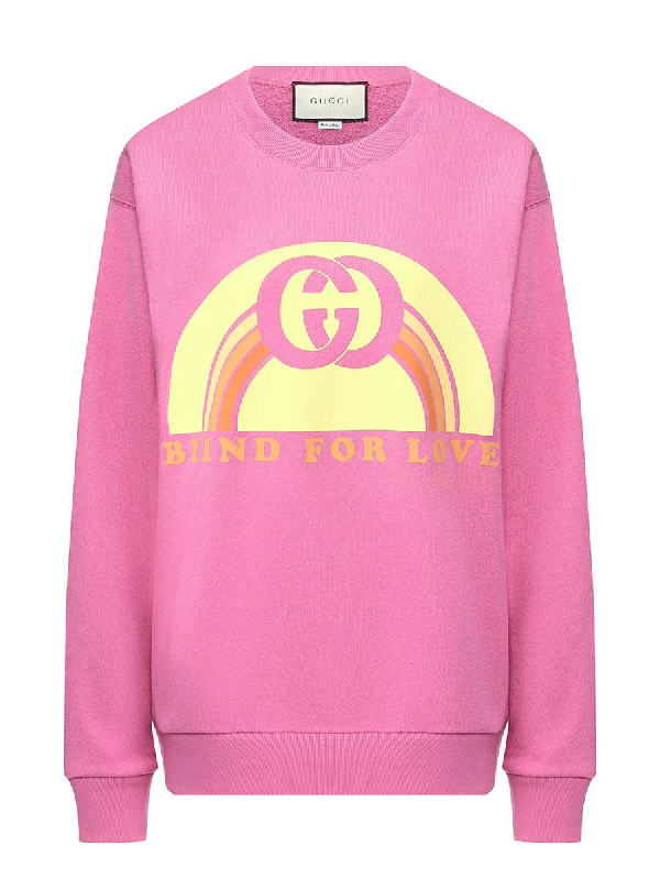 gucci blind for love sweatshirt