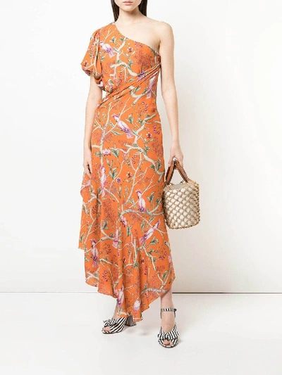 Shop Johanna Ortiz Tropical Print Maxi Dress