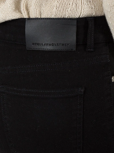 Shop Stella Mccartney Star Print Skinny Jeans Black