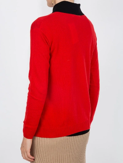 Shop Alexandra Golovanoff Virgile Cashmere Sweater Red