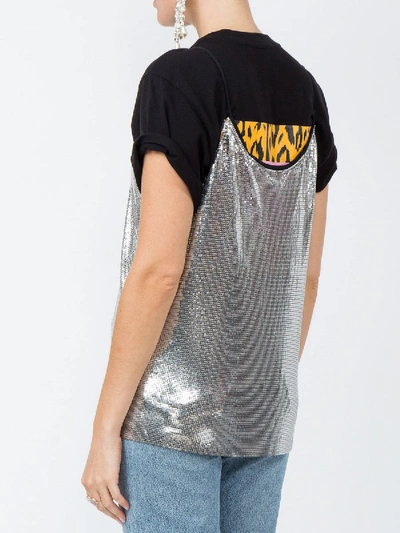 Shop Paco Rabanne Metallic Sequin Vest