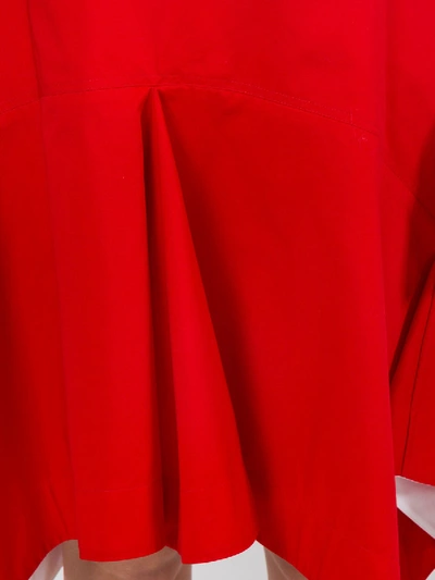 Shop Calvin Klein 205w39nyc Flared Skirt In Red