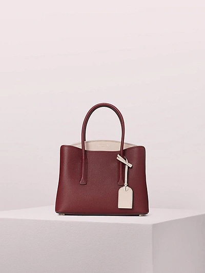 Kate spade margaux medium satchel cherrywood sales
