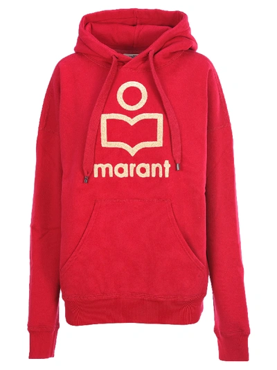 Shop Isabel Marant Étoile Im Etoile Mansel Hoodie In Fuchsia