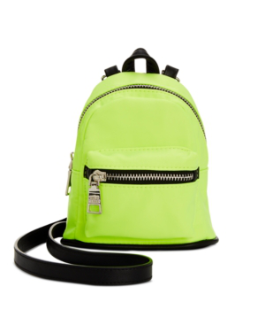 steve madden neon backpack