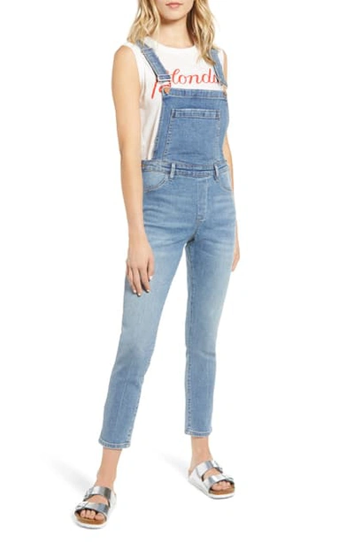 Shop Blanknyc Classic Skinny Overalls In Its Vintage
