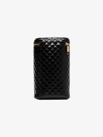 Shop Gucci Black Zumi Quilted Leather Belt Bag