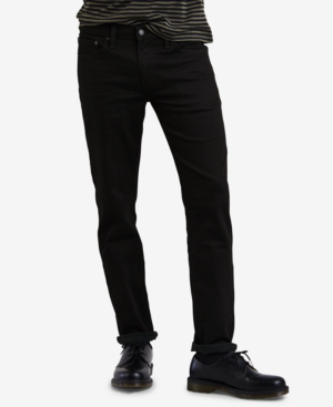 levi's 511 trousers black