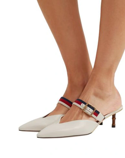 Shop Gucci Mules And Clogs In White