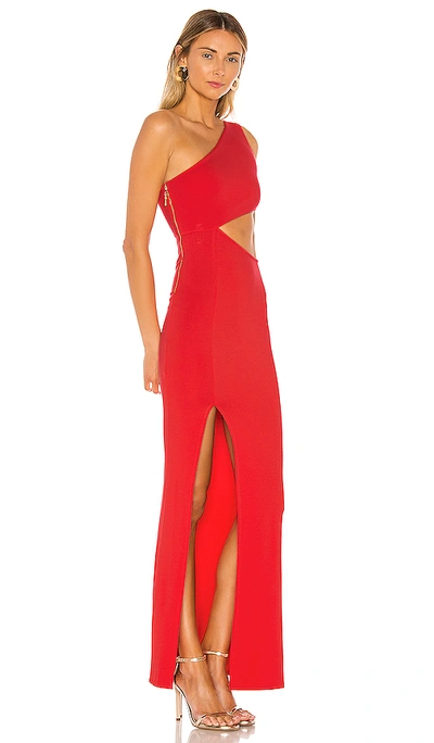 Shop Nbd X Naven Marissa Dress In Salsa Red