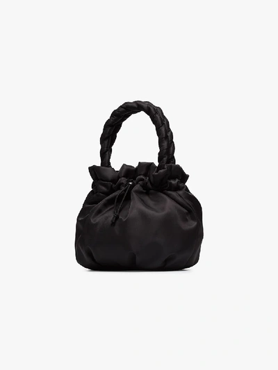 Shop Staud Black Stella Top-handle Bag