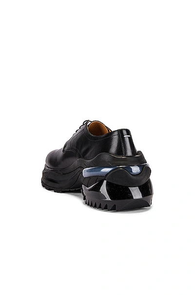 Shop Maison Margiela Cross Derby In Black