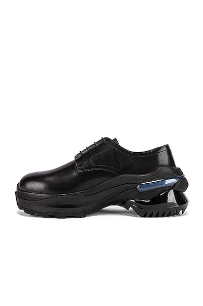 Shop Maison Margiela Cross Derby In Black