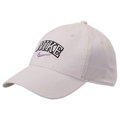 Shop Nike Sportswear H86 Varsity Adjustable Back Hat In White