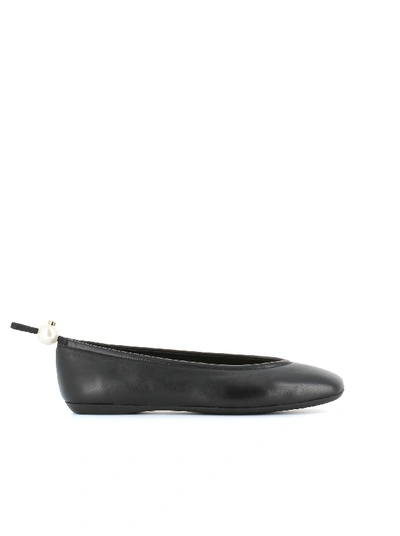 Shop Nicholas Kirkwood Ballerina Delfi In Black