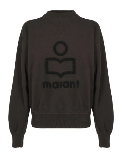 Shop Isabel Marant Étoile Isabel Marant Moby Sweatshirt In Faded Black