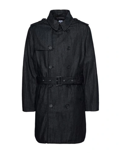 Shop 8 By Yoox Denim Outerwear In Black