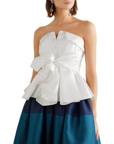 Shop Alexis Mabille Tube Top In White