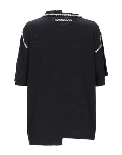 Shop Marco Bologna T-shirts In Black