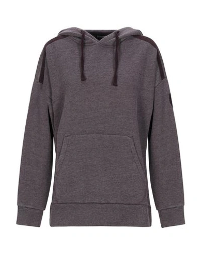 Shop Blauer Hooded Sweatshirt In Mauve