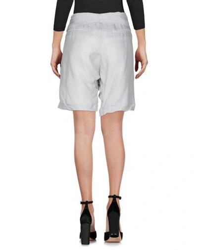 Shop Armani Jeans Shorts & Bermuda In Light Grey