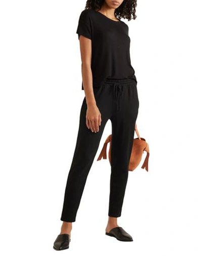 Shop Calé Woman Pants Black Size Xl Viscose, Elastane