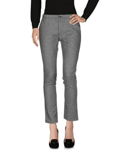 Shop Macchia J Casual Pants In Grey