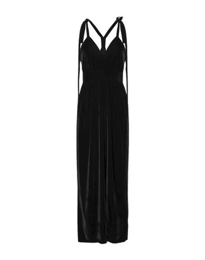 Shop 8 By Yoox Long Dresses In Black